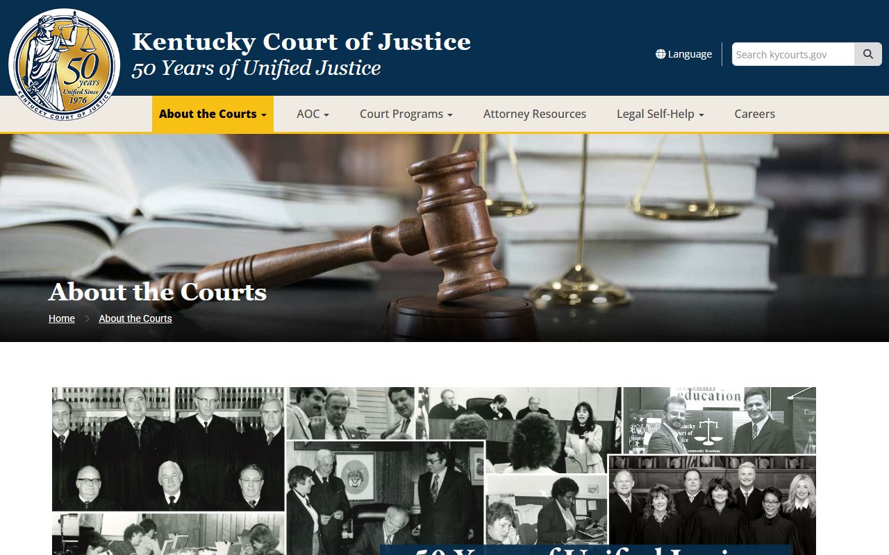 Carroll County court records Kentucky Court of Justice court overview